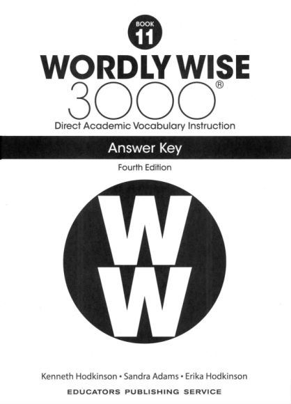 英语教材：Wordly wise 3000第四版 百度网盘分享(9.37G)